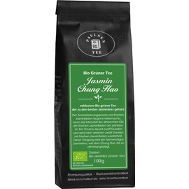 Organic Jasmine Chung Hao 100 g Paulsen Tea Green Tea Residue Contoured & Certified