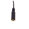 Qaoquda 3Ft Gold Plated 3.5MM Male to Female AUX Audio