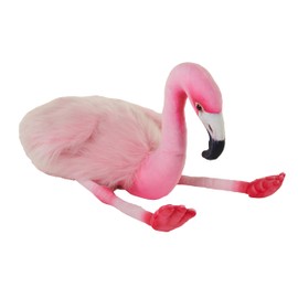 Wild Republic Artist Collection Eco Flamingo, Stuffed Animal, 15 Inches, Plush Toy, Eco-Friendly