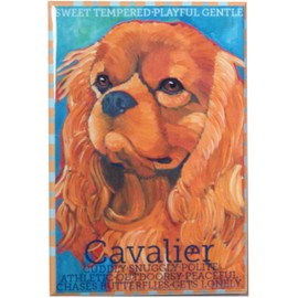 Cavalier King Charles Fridge Magnet