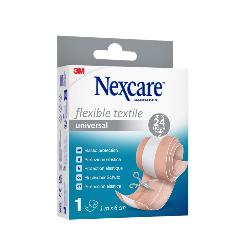 Nexcare Universal Flexible Textile Plaster, 1 m x 6 cm,