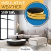High Density Foam Weather Stripping Door Seal Strip Insulation Tape