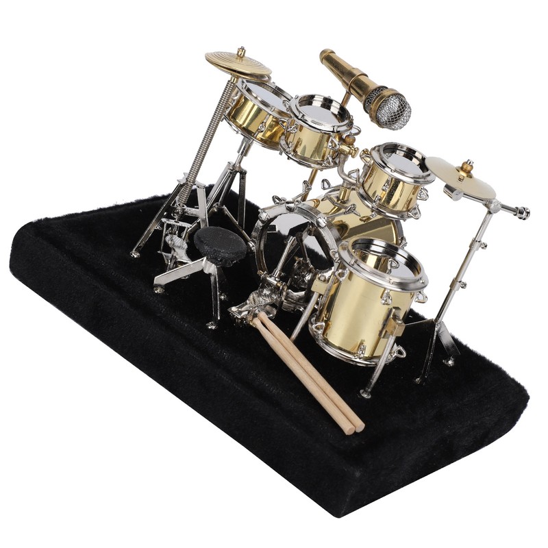 Mini Drum Model Home Instrument Ornaments Exquisite Decoration Graduation Day