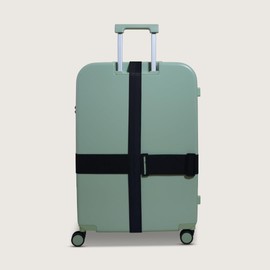 Cincha Travel Adjustable Luggage Strap, Fits Carry-On and Checked Bags, TSA Approved, Shark Tank Brand, Premium Travel Accessory (Hyacinth)