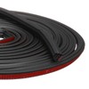 uxcell Rubber Weather Stripping Door Seal, Self-Adhesive Doors Seal Strip