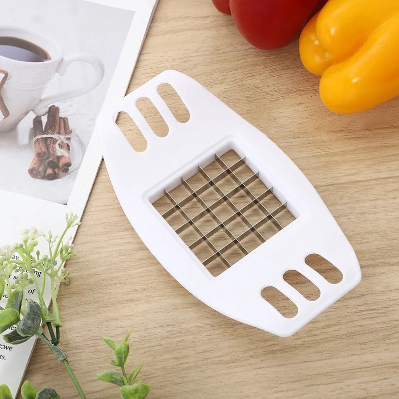 French Fries Potato Cutter for Home Kitchen – Multifunction Metal