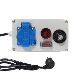 Power Regulator, Speed Controller, 2000 W Speed Controller, 220 V Motor Voltage Regulator, AC 220 V 9 A Speed Regulator, 220 V Fan Adjustable (A)