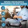 Cojín de Asiento ergonómico,Cojín de Silla,Cojín para la Espalda, Funda