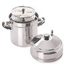 Tabakh IC-206 6-Rack Stainless Steel Idli Cooker with Strong Handles,
