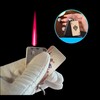 NIVEK Jet Torch Lighter Keychain, Portable, Refillable Butane Playing Card