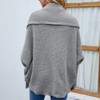 OKSakady Women's Knitwear Plain Batwing Sleeve Pullover Cardigan Collar with