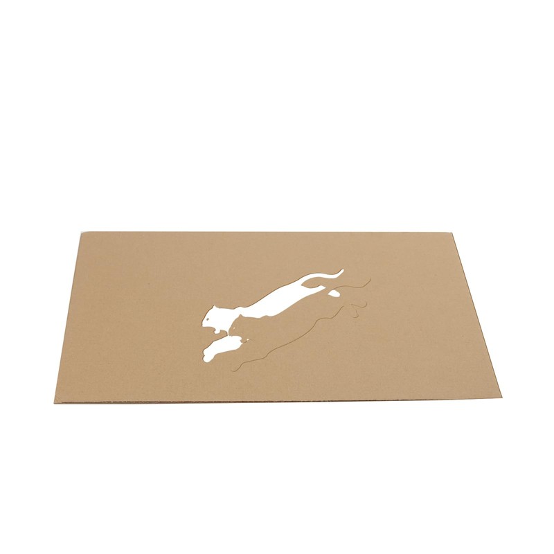 SHEUTSAN 100 Pack 11 x 14 x 1/16 Inch Brown