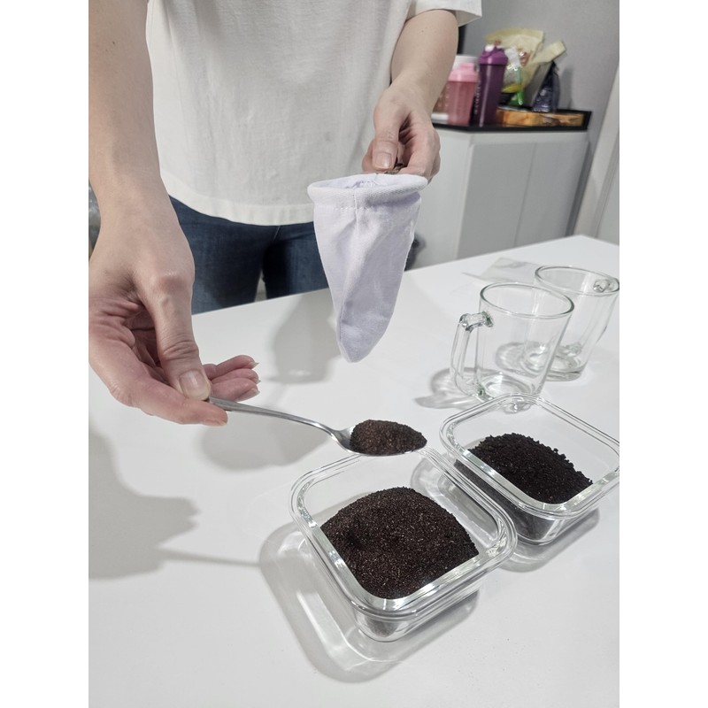 FSBY: Tea/Coffee Filter, Size 3.0 inches, Reusable, Traditional Thai style,