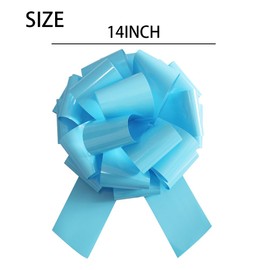 1Pcs 14 Inch Giant Gift Bow,Perfect Large Gift Bow for Christmas,Bicycles,appliances,Gifts,Weddings,classrooms,Rooms,Dining Table Decorations,and Partie