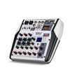 BOMGE Professional 6 Channel Bluetooth DJ Audio Mixer Controller with