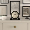 Jones Clocks® Saloon mantel clock | Traditional double scroll design