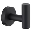 APLusee Towel Coat Hook Matte Black, 304 Stainless Steel Robe