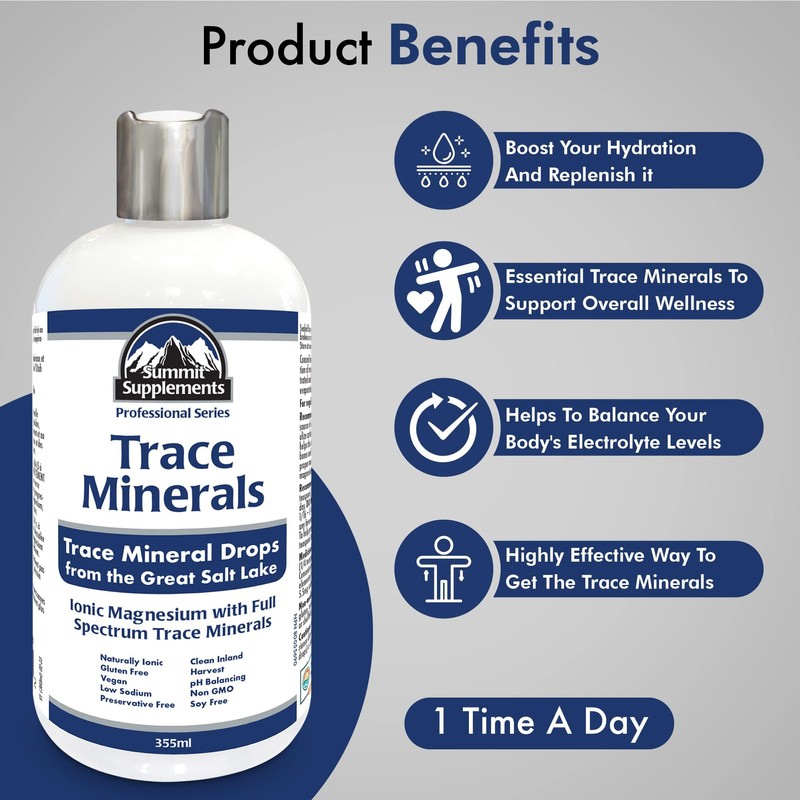 Trace Minerals from the Great Salt Lake, Liquid Drops 355