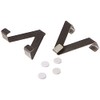 Home Fashion Haken-Set Easy-Fix ( 2er Set), 7 x 10