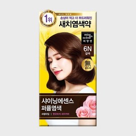 Miseence 미쟝센 샤이닝 염모제100g (6N 갈색) Mise en Scène Shining Hair Dye 100g (6N Brown)