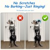 Soft Ring Blk Dog Bells to Go Outside - Wireless