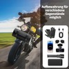 Motorcycle Saddle Bags for Motorcycle, Tool Roll, Motorcycle PU Leather,