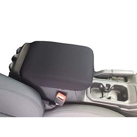 Car Console Covers Plus Made in USA Designed for Jeep Gladiator 2020-2025 Neoprene Auto Armrest Center Console Cover Protector Black