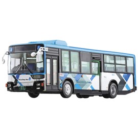 Aoshima Bunka Kyozai 1/80 Working Vehicle Series No. 6 Mitsubishi Fuso MP38 Aerostar (Sibu Bus) Plastic Model