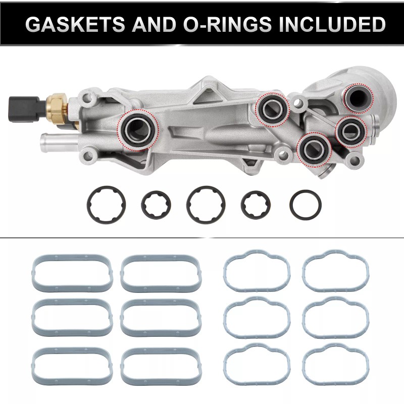 TIANLU Upgrade Full Aluminum Oil Filter Housing For 11-16 Jeep