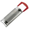 Metallurgica Motta Stainless Steel Grater With Red Plastic Handle cm.
