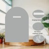 Arched Bathroom Mirror, 24X40 inch Arched Frameless Mirror, Arch Wall