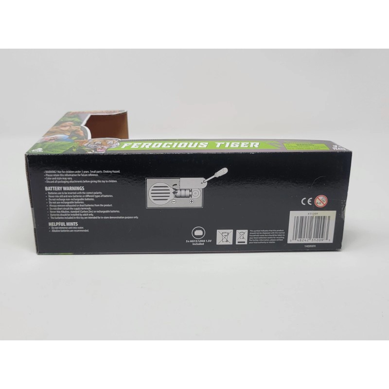 Lanard Jumanji Ferocious Tiger with Realistic Tiger Sound Roar