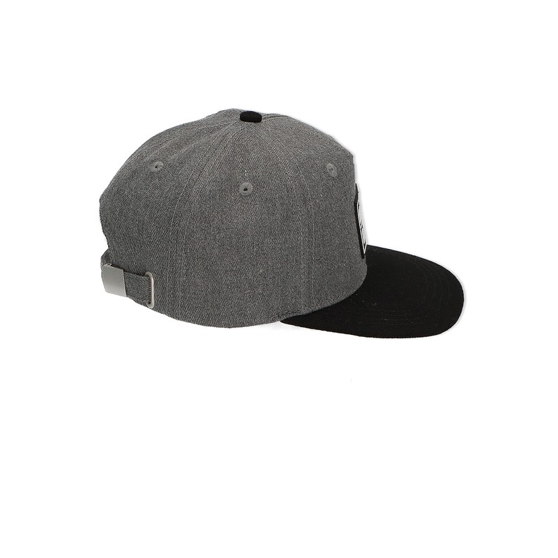 Sterntaler Boys' Baseball Cap Small Block Stripes Baseball Cap, smoke