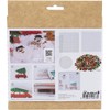 creotime Nabbi® Organic Ironing Beads Creative Set, 100% Compostable, Christmas