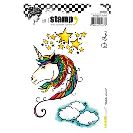 Carabelle Studio Art My Belle Unicorn Stamping Card Making Scrapbook, A6