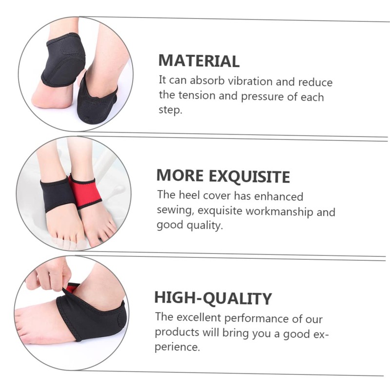 Ipetboom Neoprene Ankle Sleeves Non-slip Heel Protectors for Adults Comfortable