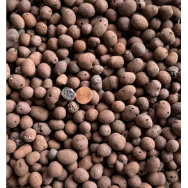 5 Liter Horticultural Ceramsite Clay Balls, Pebbles Growing Media for Hydroponic Aquaponic & Orchid - Large/Medium/Small (Medium Size)