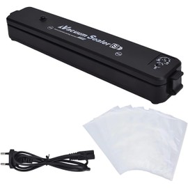 Stock Leader-Vacuum Sealing Machine, Vacuum Sealing Machine for Preserving Food, Household Vacuum Packaging Machine, Packing Machine with 10 Bags (Vacuum Sealer)