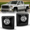 Nilight Fog Lights Assembly Compatible with 2014 2015 GMC Sierra