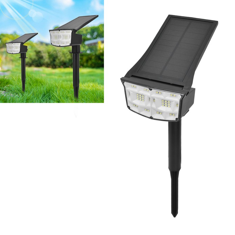 Solar Landscape Light Waterproof 38LEDs Solar Spot Lamp with High