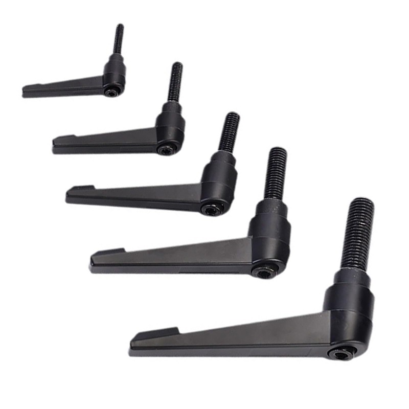 SHULLIN 4pcs M6 x 12mm Clamp Lever Handle Crank Handle