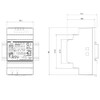 WITTKOWARE HDR-60-12 DIN Rail Power Supply for 35 mm DIN
