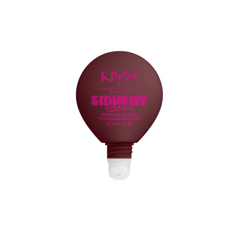 NYX Professional Makeup, Smushy SOS, Mascarilla Hidratante para Labios, Tono
