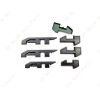 GMC 3PCS Matte Black Door Rear Tailgate AT4 AT 4