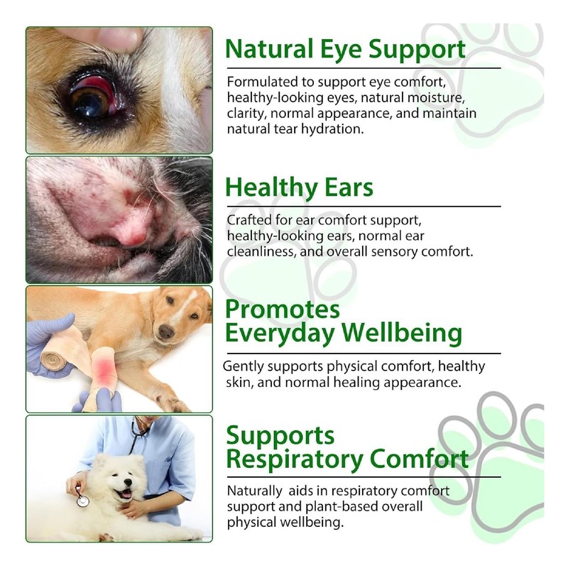 Antibiotics for Fogs,Dog Antibiotics,Daily Support Drops for Dog – 60ml