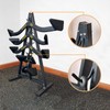 Gym Fitness LAT Pull Down Bar Storage Rack for Mag