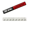Fidida 2PC 5.0L Coyote Emblem Decal Car Engine Letters Decal