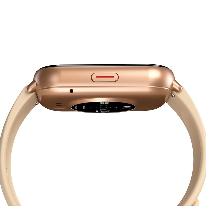 HiFuture Future Zone2 Bluetooth Calling Smart Watch, Pink