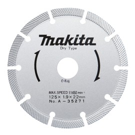 Makita A-35271 Diamond Wheel, Outer Diameter 4.9 inches (125 mm), Corrugated Segment