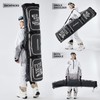 XCMAN Roller Snowboard Bag With Wheels 63-75Inch Adjustable Length Padded